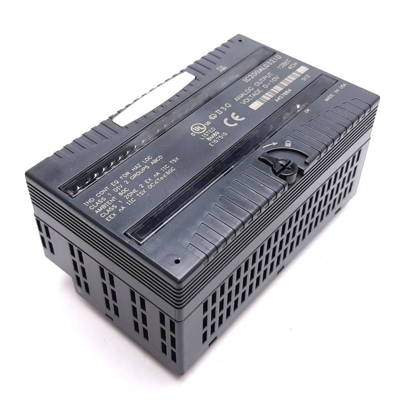 Комбинации канала типичные control/IO напряжения тока 0-10VDC 4 модуля 12 аналогового выхода GE IC200ALG321 сдержанные