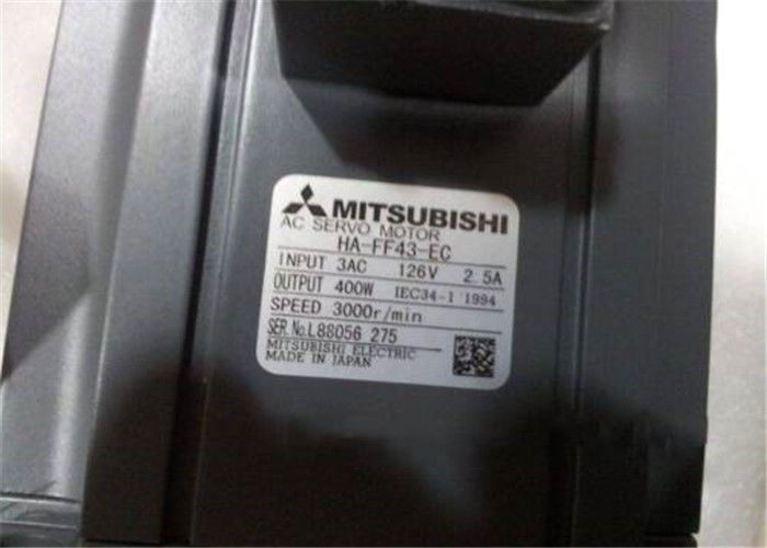 Мотор сервопривода HA-FF43-EC AC Мицубиси MELSERVO 400W 126V 2.5A 3000r/min