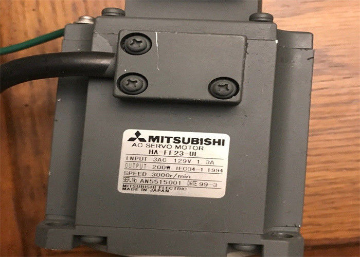 Mitsubishi NEW 200W AC SERVO MOTOR HA-FF23-UL 3AC 129V 1.3A 3000 оборотов в минуту