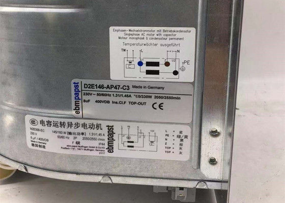 D2E146-AP47-C3 EBMPAPST Промышленный центробежный вентилятор 300/330W 400VDB 2050/2550RPM 230V Новый