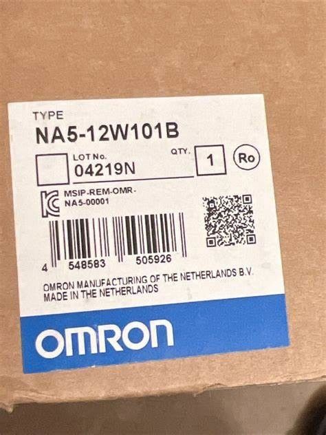 OMRON NA5-12W101B-V1Точный экран HMI 12,1 дюйма широкий экран TFT LCD 24 бит цвет 1280x800 разрешение