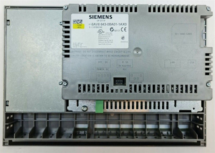 6AV6643-0BA01-1AX0 SIEMENS OP 277 6 ПАНЕЛЬ ОПЕРАТОРА 5.7 TFT дисплей 4 МБ