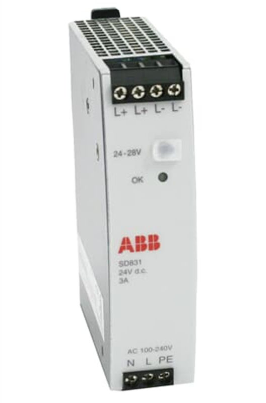 ABB 3BSC610064R1 SD831 Ввод питания AC 100-240 V Выход DC 24 V 3A