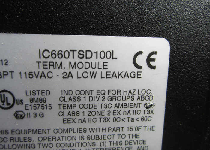Терминал GE Fanuc IC660TSD100 изготавливается компанией GE Fanuc, от 32 до 140 градусов по Фаренгейту