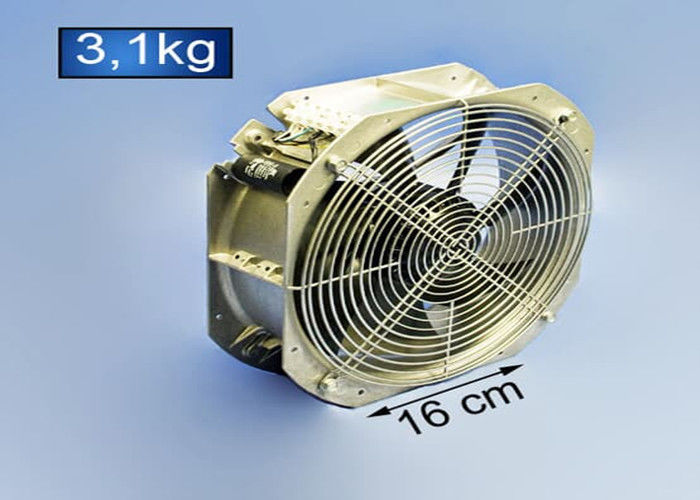 ABB 3AUA0000125508 W2E250-HL06-21 Длинноживущий вентилятор, аксиальный Чистая масса продукта составляет 3,12 кг
