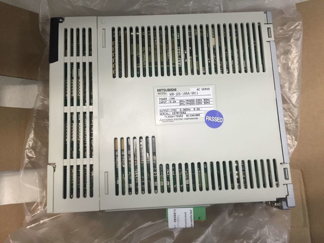 MITSUBISHI 3-фазный 1KW AC сервоусилитель MR-J2-100A-S01 Двигатель