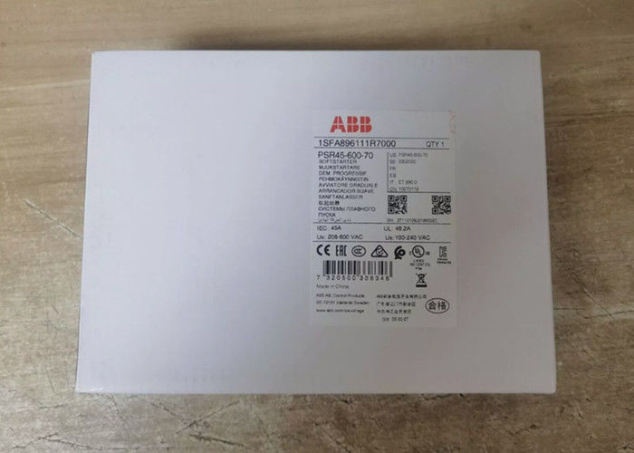 ABB PSR45-600-70 1SFA896111R7000 Максимальный номинальный рабочий ток 45 A с рабочим напряжением