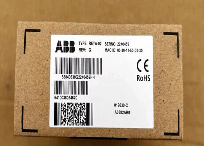3ABD68840830 RETA-02 Ethernet PROFINET I/O Modbus/TCP адаптер для целей управления