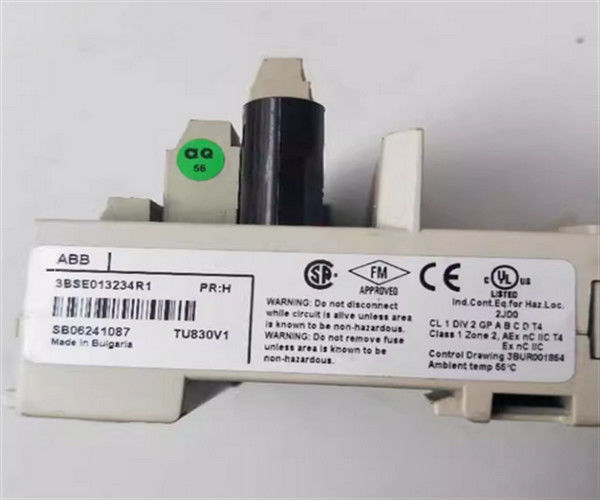 Идентификатор продукта TU830V1 3BSE013234R1 0,28 кг Избыточный модуль питания Диэлектрическое испытательное напряжение 500 В