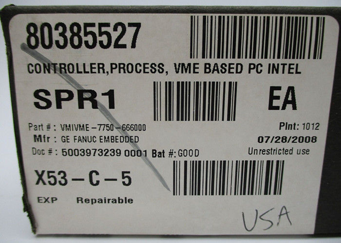 GE Fanuc Automation VMIVME-7750-666000 Процессор на базе процессора Pentium III