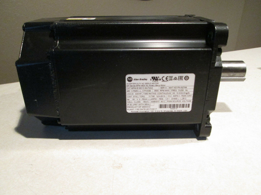 ALLEN-BRADLEY MPM-B1651C-MJ72AA MPM-серия MPM 480V AC вращающийся сервомотор