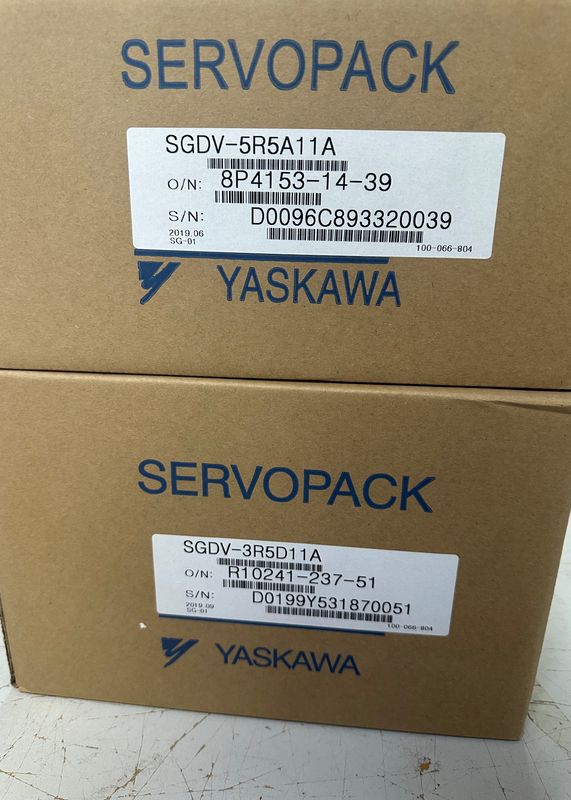 Сервоприводы Yaskawa SGDV-5R5A11A 200V номинальная мощность 200-230 VAC, вход 60 Hz